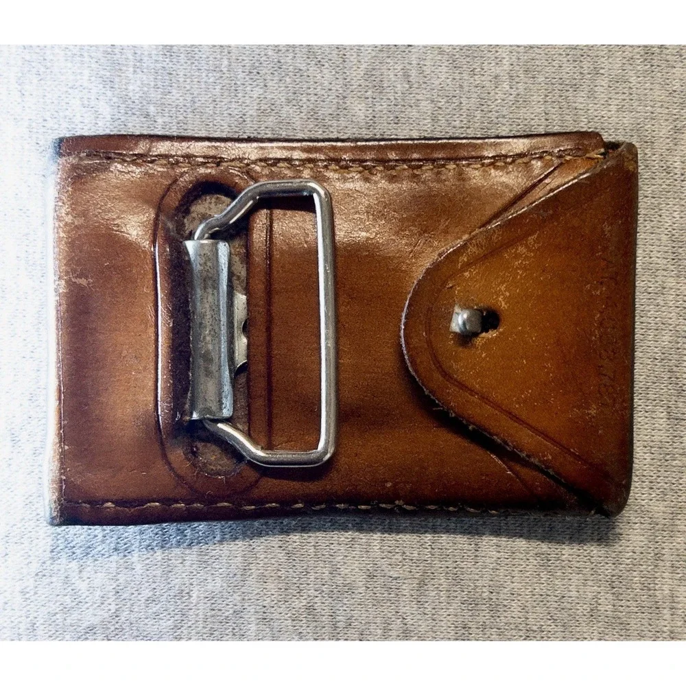 Vtg Tooled Leather Western Belt Longhorn Steer Rodeo Cowboy‎